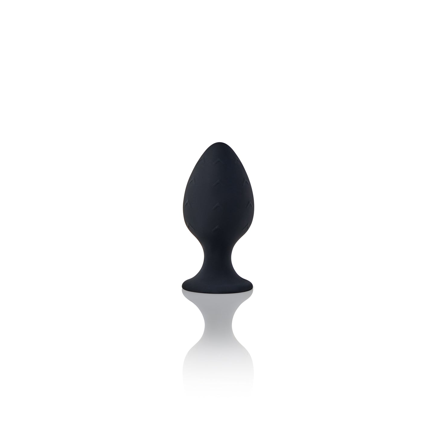Textured Silicone Anal Plug Small