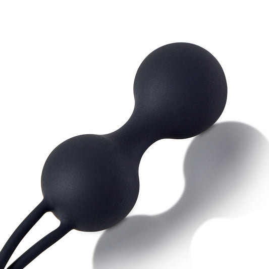 Silicone Pleasure Balls-Black