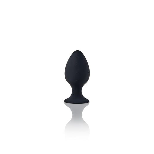 Textured Silicone Anal Plug Small