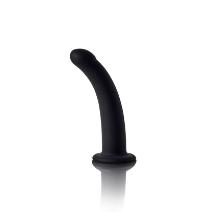 Silicone Dildo Curved 5 Inch with Suction Cup