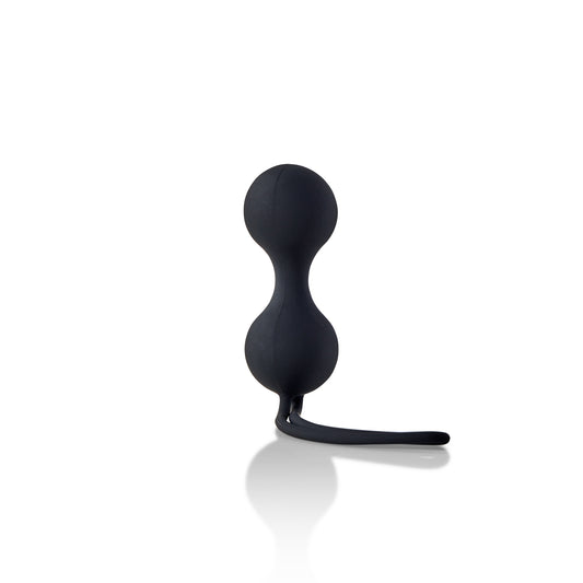 Silicone Pleasure Balls-Black