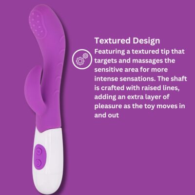 Textured Rabbit Vibrator